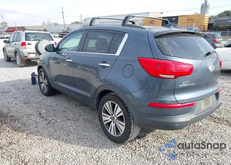 2014 Kia Sportage Ex from USA, damaged, VIN KNDPC3AC8E7615636